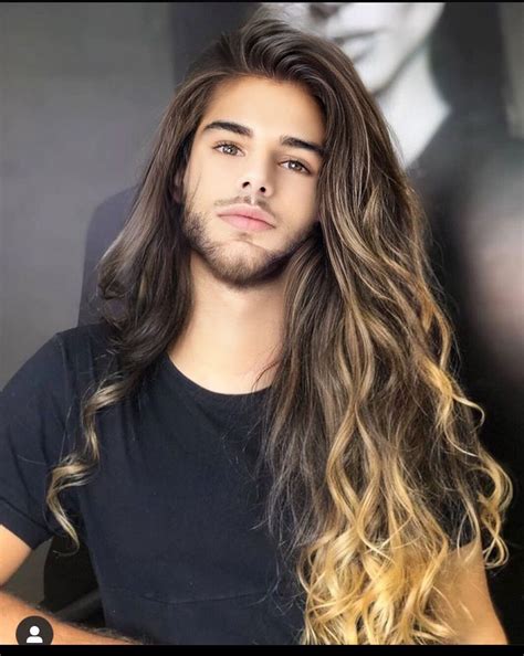 long haired man|handsome long haired men.